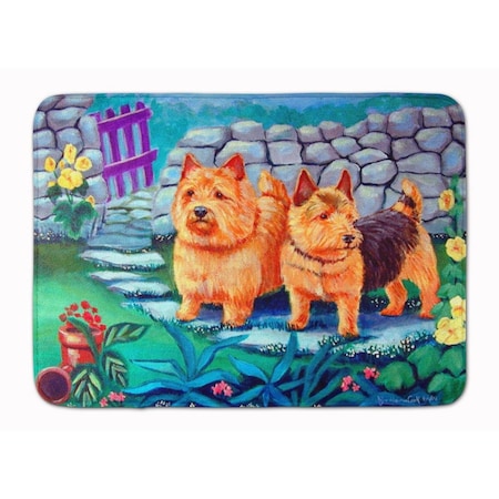 Carolines Treasures Norwich Terrier Machine Washable Memory Foam Mat 7520RUG